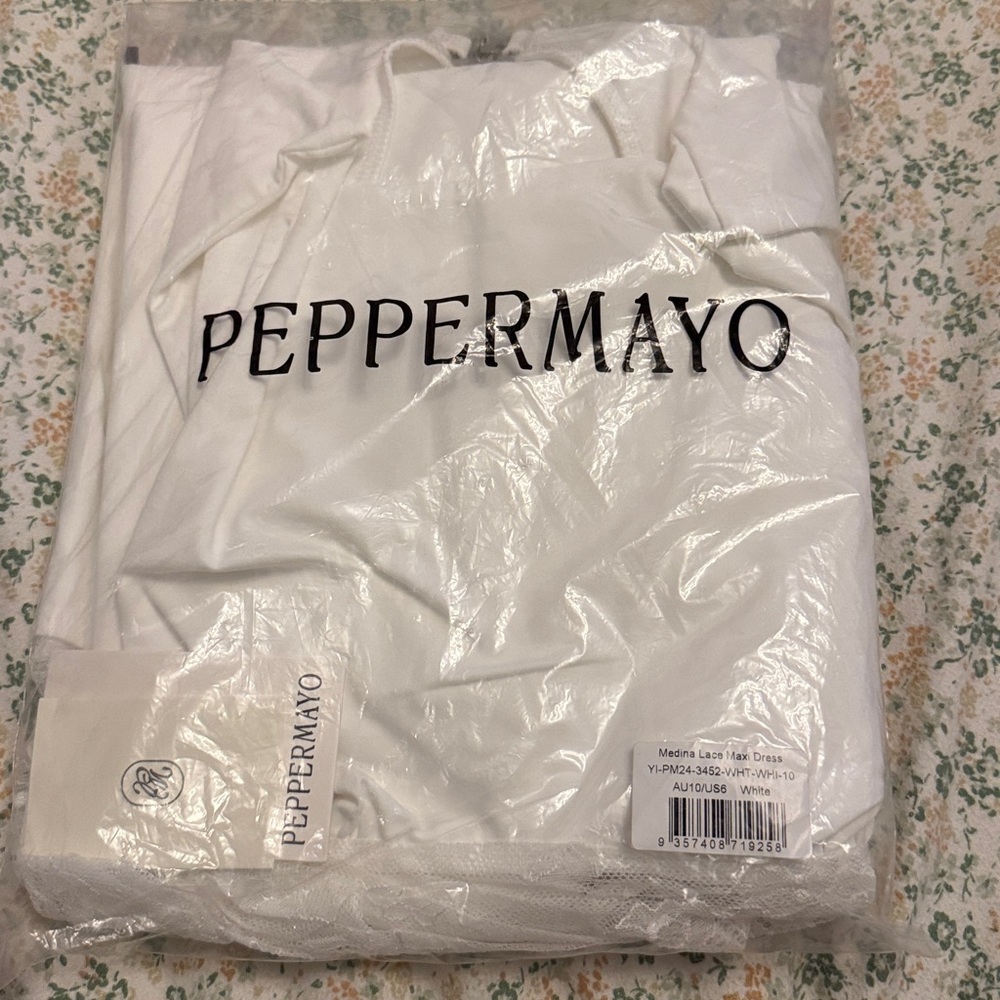 Peppermayo Lace maxi dress